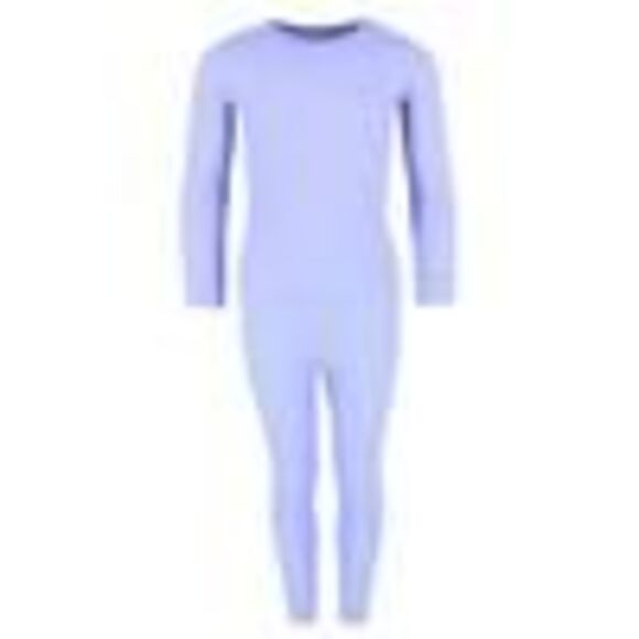 Rene Rofe Girl's Waffle Thermal Long Underwear 2-Piece Set - Picture 4 of 7